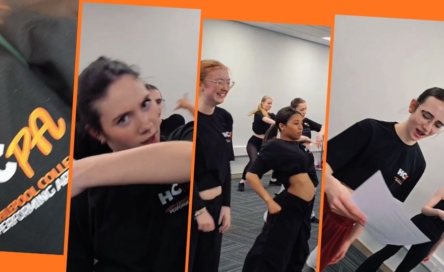 Female Dancers Auditioning at Hartlepool College