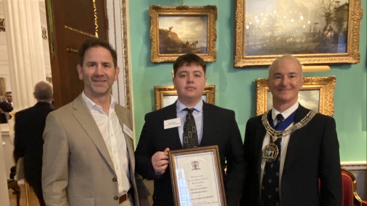 HCFE Engineering Students taking break from sightseeing