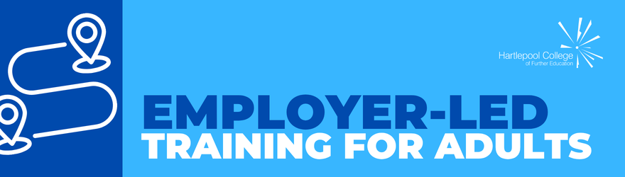 Employer Led Training for Adults Graphic Banner