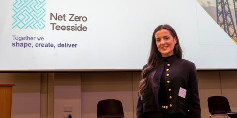 Aysha Ergul at a Net Zero Safety Seminar