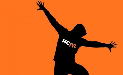 male dancer HCPA banner