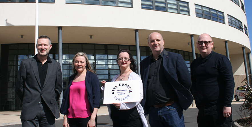 HCFE Creative Lecturers with Arts Mark Award